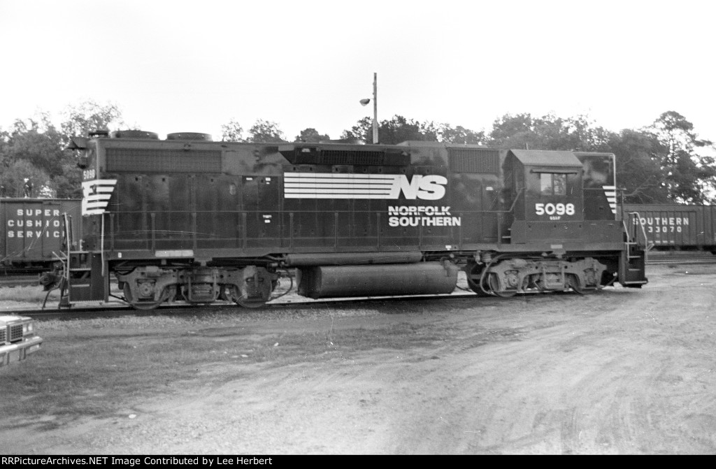 NS 5098 after a hard day's work